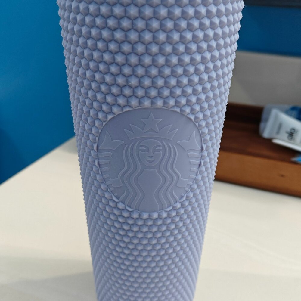 Starbucks 2021 Icy Lavender Purple Studded Tumbler
